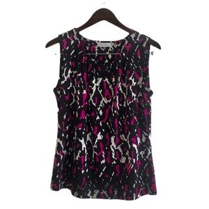 CALVIN KLEIN® Printed Sleeveless Top
